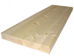 Мебельный щит (ступень) 40х1000х300 мм, хвоя