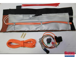 Подогрев магистрали (топливной,РВД,пневмо). Готовые комплекты, термочехлы и греющие ленты со встроенными термодатчиками 12/24/220В