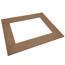 Шаблон для фрезеровки отверстия под пластину 250*350 мм под 16 мм (от 16 до 32 мм) копировальную втулку