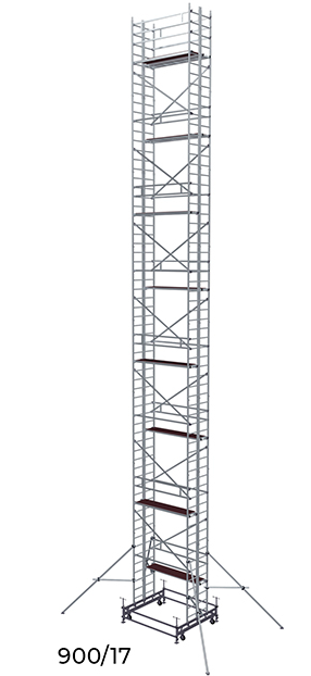 Вышка алюминиевая ВМА-900/17 высота 17м