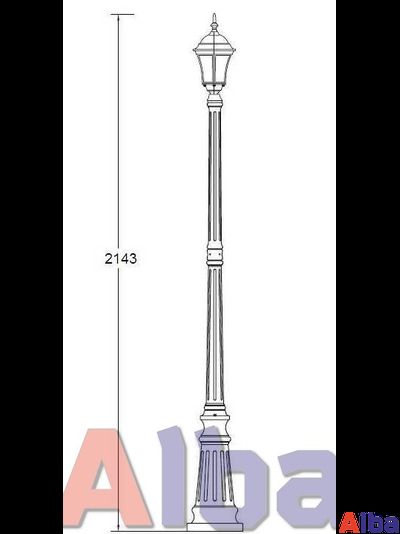 Парковый светильник Astoria 1s GB 309