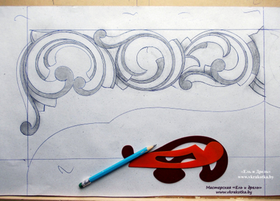 Эскиз 11 Наличник