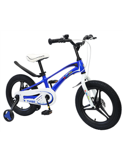 Детский велосипед BIBITU TURBO 14" Голубой