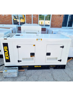 Дизельный генератор ZEUS AD60-T400R в шумозащитном кожухе