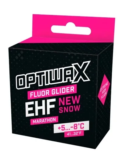 Ультравысокофторовый парафин Optiwax EHF New Snow +5...-8°C, 60г