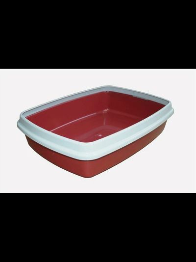 Туалет для кошек СИБИРСКАЯ КОШКА МЯУС с бортиком