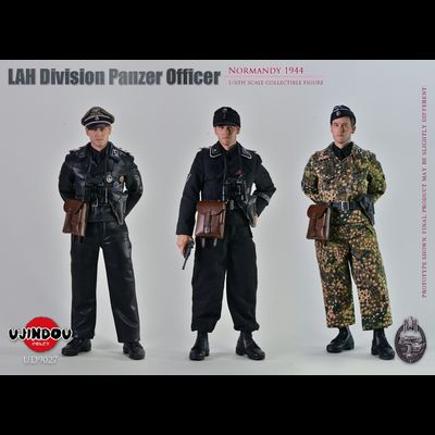 ПОМЯТ УГОЛОК - Немецкий танкист  - Коллекционная фигурка 1/6 scale WWII SS LSSAH Panzer (UD9027) - UJINDOU