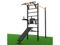 Уличный турник + шведская стенка с турником-брусьями и скамьей Record R3W-1 купить в Воронеже
