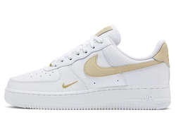 Кроссовки Nike Womens Air Force 1 '07 ESS White Gold