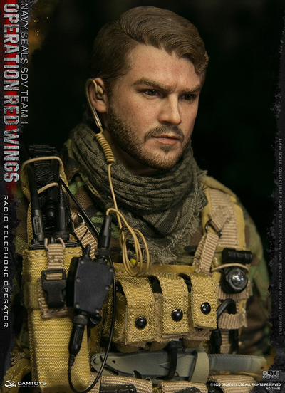 Радист, Операция «Красные крылья» - Коллекционная ФИГУРКА 1/6 scale Operation Red Wings NAVY SEALS  SDV TEAM 1 Radio Telephone Operator (78081) - DAMTOYS