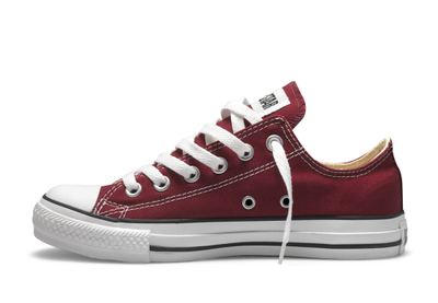 Converse low top burgundy store