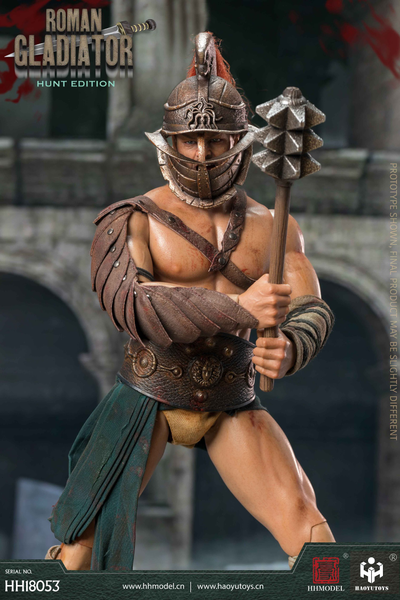 Римский гладиатор-фракиец - КОЛЛЕКЦИОННАЯ ФИГУРКА 1/6 scale Imperial Legion Roman Gladiator Hunting Edition (HH18053) - HAOYUTOYS