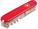 VICTORINOX Huntsman 1.3713, 91 мм, 15 функций, красный