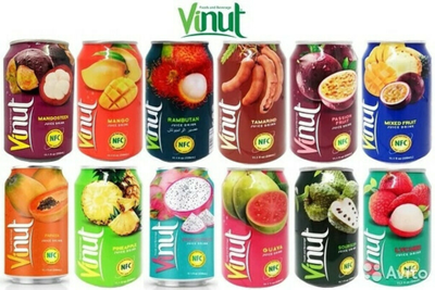 Напиток Vinut с соком сахарного тростника и каламондина