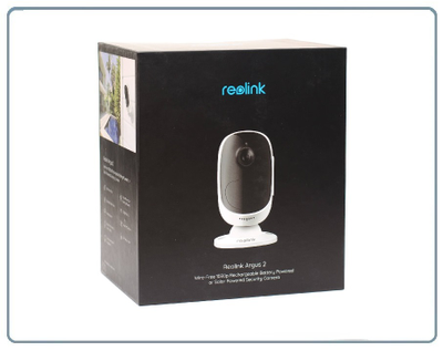 Reolink Argus 2 беспроводная всепогодная Wi-Fi видеокамера на аккумуляторе с DVR, Full HD (до 35 дней)