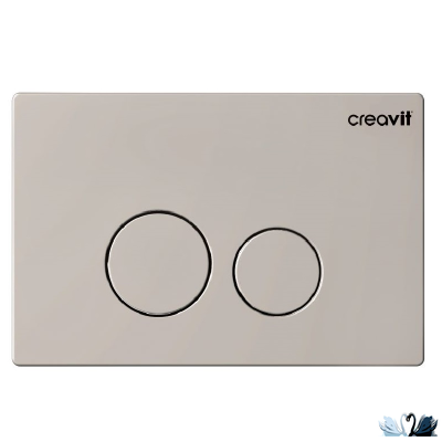 Кнопка смыва Creavit Terra GP9002.07 Cool Grey холодный серый матовый