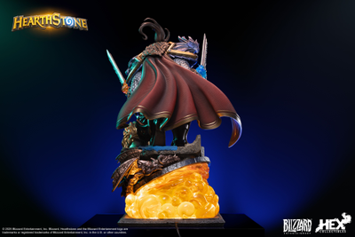ПРЕДЗАКАЗ - Вариан Ринн (серия Warcraft, HearthStone) - Коллекционная СТАТУЯ 1/10 scale Hearthstone Varian Wrynn Statue (HEXHS18) - HEX Collectibles x Blizzard ?ЦЕНА: 44500 РУБ.?