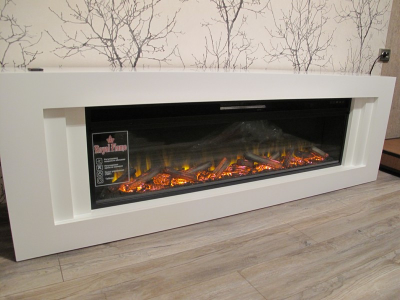 Линейный электрокамин Line WT