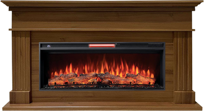 Линейный электрокамин Бруно NT с очагом Joker 45