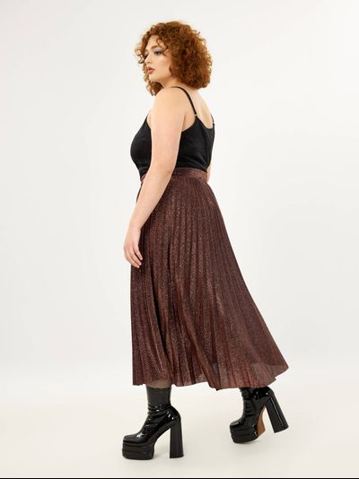 Нарядная юбка-плиссе