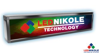 Видеовывеска P10 SMD RGB 1970 х 850 мм