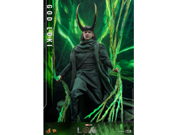 ПРЕДЗАКАЗ - Бог времени Локи (Том Хиддлстон, "Локи") - Коллекционная фигурка 1/6 God Loki (DX40) - Hot Toys ?ЦЕНА: 42900 РУБ.?