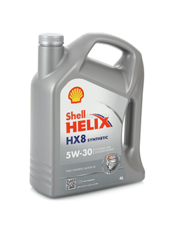 Масло моторное SHELL Helix HX8 5W30 4л синт.