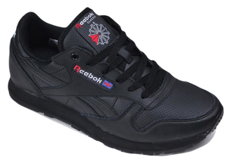 КРОССОВКИ REEBOK CLASSIC ЧЕРНЫЕ КЛАССИЧЕСКИЕ