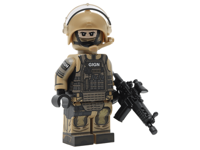 Оператор французской специальной полиции GIGN | United Bricks French GIGN Operator (дарк тан)