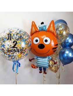 Композиция "Три кота Коржик"