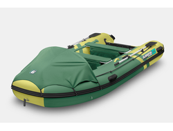 Моторная лодка GLADIATOR E380PRO зелено-оливковый