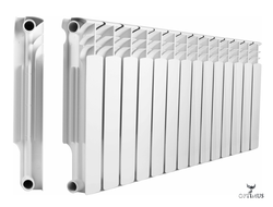 Радиатор биметаллический 500/100, 14 секций, 1890 Вт