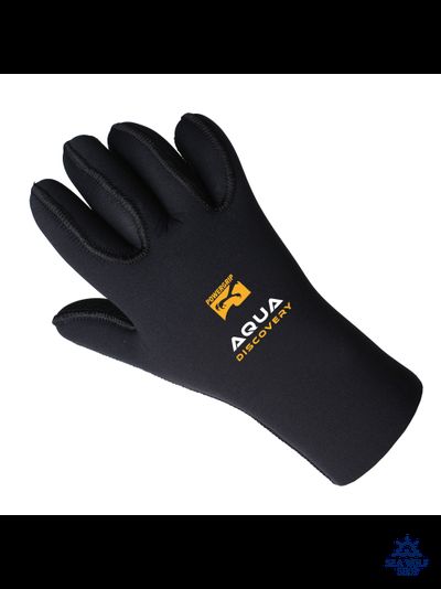 Перчатки неопреновые 7мм AquaDiscovery Power Grip плюш, р.М
