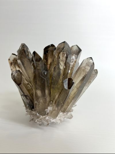 Друза дымчатого кварца