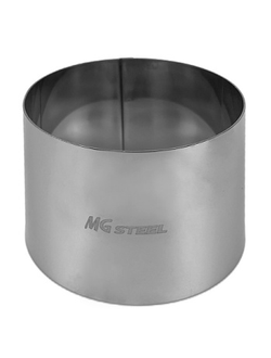 Форма кондитерская "Круг" d=7 см. h=6 см., нержавеющая сталь