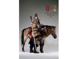 Монгольский конь лошадь фигурка 1/6 Scale Liaodong Mongol Cavalier Horse Animal Model Toy M002 Mr.Z