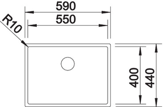 Мойка Blanco Claron 550-IF