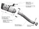 Глушитель LeoVince Factory S стальной 14308SU