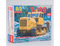 Сборная модель: (AVD Models 3010AVD) Гусеничный трактор Т-100