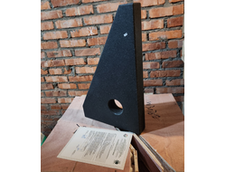 Угольник поверочный гранитный УП-ТК 400х250х50 мм Класс 00 с Калибровкой №597 перп. 1 мкр