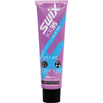 Клистер SWIX  Spesial   +1/-4  фиолетовый  со скребком KX35