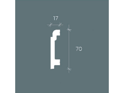 Плинтус 6.53.115 - 70*17*2000мм