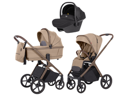 Коляска 3в1 Carrello Vector Foam Beige 2025 (Nova)