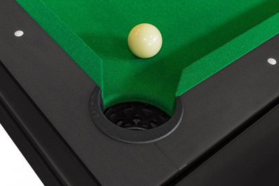 Cтол-трансформер DBO «Twister» 3 в 1 (бильярд, аэрохоккей, настольный теннис, 217 х 107,5 х 81 см, черный)