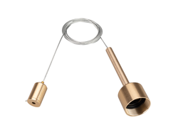 Подвес гибкий без питания ART-APRIORI-HANG-A-L1500 (GD/BK/TN) (Arlight, IP20 Металл, 3 года)