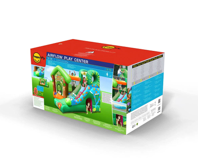 Батут Happy Hop «Синий Жираф»