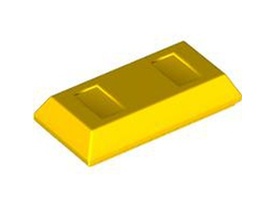 Minifigure, Utensil Ingot 1 x 2, Yellow (99563 6437958)