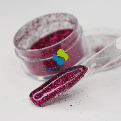 Устойчив к сольвентам флейк глиттер Сливовая Маджента 0,2 мм