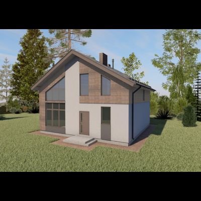 Двухэтажный дом с тремя спальнями 142м² (S92)