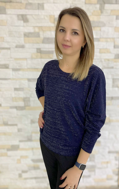 Джемпер 284-1125 синий